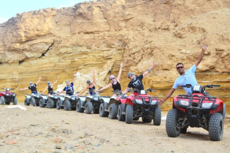 Safari matinal en quad por el desierto de Marsa Alam