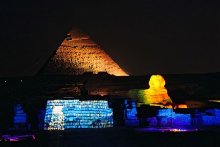 Espectáculo de Luz y Sonido en las Pirámides de Giza